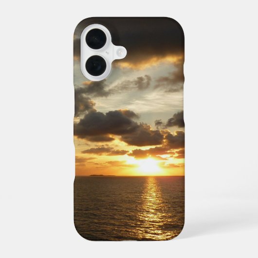 Coque iPhone 16 Sunrise aux îles Virgin (Verso)
