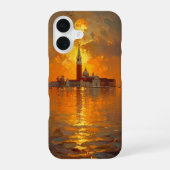 Coque iPhone 16 Sunset in Venice (Verso)