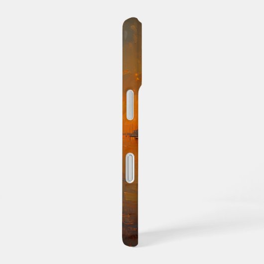 Coque iPhone 16 Sunset in Venice (Côté droit)