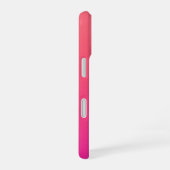 Coque iPhone 16 Sunset Pulse - Corail Magenta Vibrant (Côté droit)