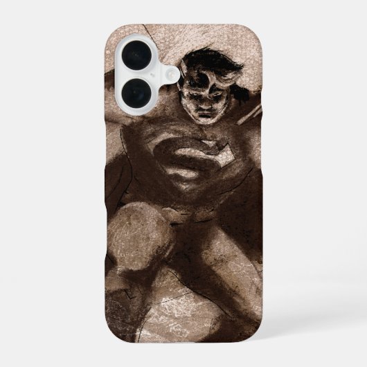Coque iPhone 16 Superman Café (Verso)