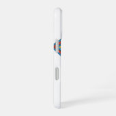 Coque iPhone 16 Superman S-Shield | Bleu Plan - Logo (Côté droit)