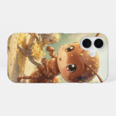 Coque iPhone 16 Sur les traces de l'or des fleurs (Verso Horizontal)