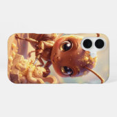 Coque iPhone 16 Sur les traces de l'or des fleurs.4 (Verso Horizontal)