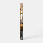 Coque iPhone 16 Surreal Floating Islands With Golden Trees (Côté gauche)