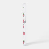 Coque iPhone 16 Sweet Strawberry Print (Côté gauche)