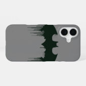 Coque iPhone 16 Symbole Batman (Verso Horizontal)