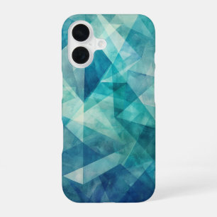 Coque iPhone 16 Symétrie aux tons froids