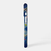 Coque iPhone 16 Tableau bleu de Kandinsky (Côté gauche)