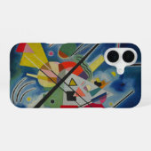 Coque iPhone 16 Tableau bleu de Kandinsky (Verso Horizontal)