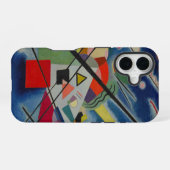 Coque iPhone 16 Tableau bleu de Kandinsky (Verso Horizontal)