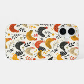 Coque iPhone 16 Tableaux et poulets Illustration simple Imprimer (Verso Horizontal)