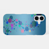 Coque iPhone 16 Taches Colorées (Verso Horizontal)