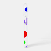 Coque iPhone 16 Taches de Arc-en-ciel (Côté gauche)