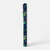 Coque iPhone 16 Tanabata Star Festival Bamboo Night Pattern (Côté gauche)