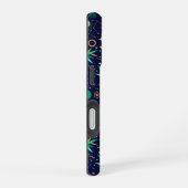 Coque iPhone 16 Tanabata Star Festival Bamboo Night Pattern (Côté droit)