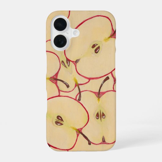 Coque iPhone 16 Tapis de souris pomme (Verso)
