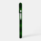 Coque iPhone 16 tartan vert écossais MacArthur (Côté gauche)