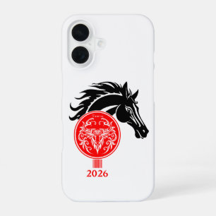Coque iPhone 16 Taurus x Année du Cheval 2026