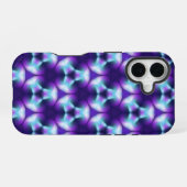 Coque iPhone 16 Techno Blue (Verso Horizontal)