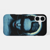 Coque iPhone 16 Technoir - Conception de streetwear sci-fi (Verso Horizontal)