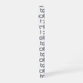 Coque iPhone 16 Technotext Techno Text Logo (Côté gauche)