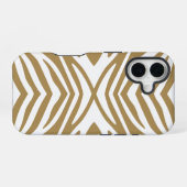 Coque iPhone 16 Teck Neutral Zebra (Verso Horizontal)