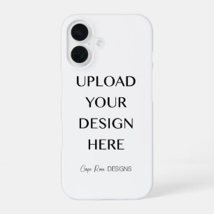 Coque iPhone 16 Téléchargez votre propre création