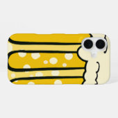 Coque iPhone 16 Téléphone de Bière (Verso Horizontal)