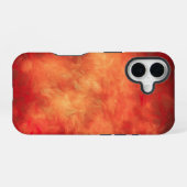 Coque iPhone 16 Tempête de Feu (Verso Horizontal)