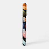 Coque iPhone 16 Tempête de Pétales Brûlées (Côté droit)