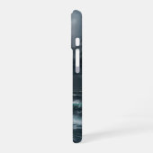 Coque iPhone 16 Tempête sur la mer (Côté gauche)