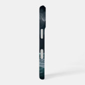 Coque iPhone 16 Tempête sur la mer (Côté droit)