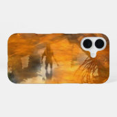 Coque iPhone 16 TEMPLE DE L'EAU /HYPERION Science Fiction,Sci-Fi (Verso Horizontal)