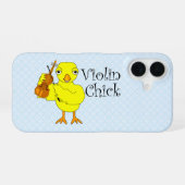 Coque iPhone 16 TexteChickViolon (Verso Horizontal)