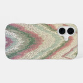 Coque iPhone 16 Textile Zigzag (Verso Horizontal)