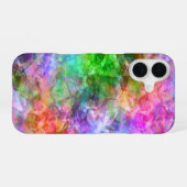 Coque iPhone 16 Texture Froissée Colorée (Verso Horizontal)