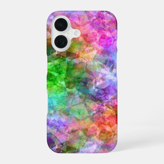 Coque iPhone 16 Texture Froissée Colorée (Verso)