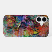 Coque iPhone 16 Textures multicolores (Verso Horizontal)