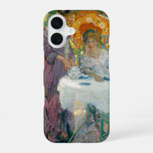 Coque iPhone 16 Thé de l'après-midi 1910 par Richard Emile Miller