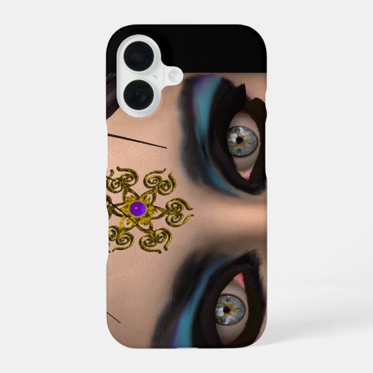 Coque iPhone 16 THEDA Yeux Verts Case-Mate (Verso)