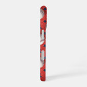 Coque iPhone 16 Thème de baseball (Côté droit)
