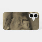 Coque iPhone 16 Thomas Dewing portrait de Walt Whitman (Verso Horizontal)
