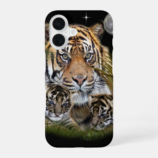 Coque iPhone 16 Tigre (Verso)