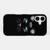 Coque iPhone 16 Tigre blanc (Verso Horizontal)