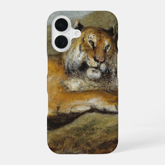 Coque iPhone 16 Tigre Classique (Verso)