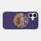 Coque iPhone 16 Tigre et dragon (Verso Horizontal)