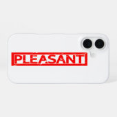 Coque iPhone 16 Timbre agréable (Verso Horizontal)