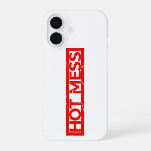Coque iPhone 16 Timbre Chaos Total (Verso)