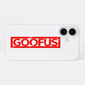 Coque iPhone 16 Timbre de Goofus (Verso Horizontal)
